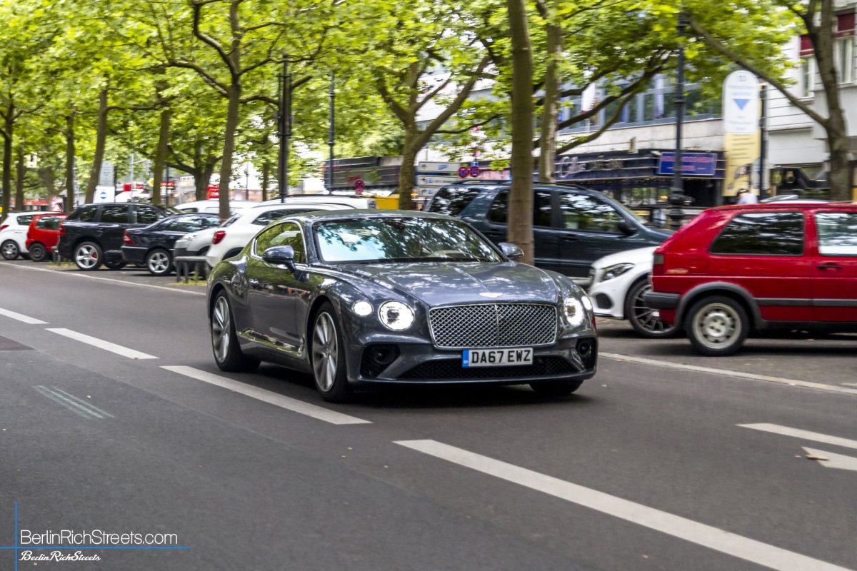 Bentley Continental GT (2018) First Edition spotted in Berlin — BerlinRichStreets